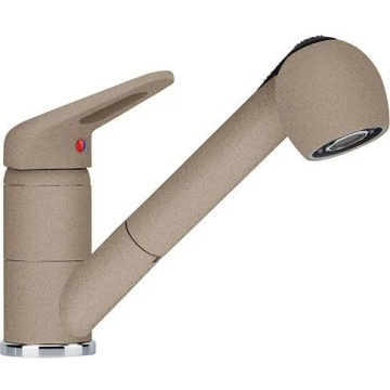 Кухонный смеситель Franke Novara Plus Pull-Out Cashmere 115.0470.666