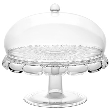 Блюдо для торта Guzzini Vanity Cake Stand with Dome Transparent 131901SAR00