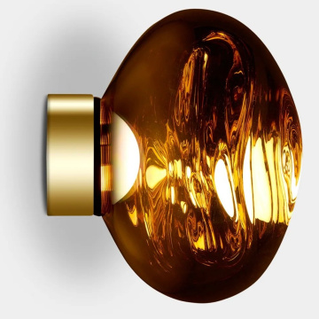 Настенный светильник Tom Dixon Melt Mini Surface Light Gold Polished MESS04GO-WEUM2