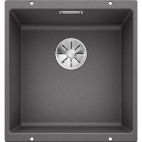 Кухонная мойка Blanco Subline 400-U Silgranit InFino Rock Grey 523423