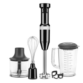 Блендер погружной KitchenAid Variable Speed Corded Hand Blender with Accessories Onyx Black KHBV83OB