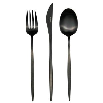 Набор столовых приборов Belo Inox Spirit Black Cutlery Set SPTB
