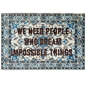 Ковер Seletti Burnt Carpet We Need People 18225