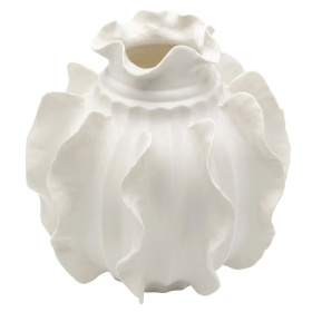 Ваза KARE Vase Viento Weiß 56719