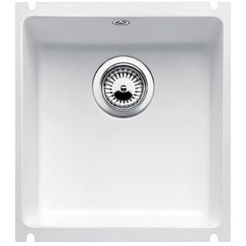 Кухонная мойка Blanco Subline 375-U Ceramic Crystal White Glossy 516035