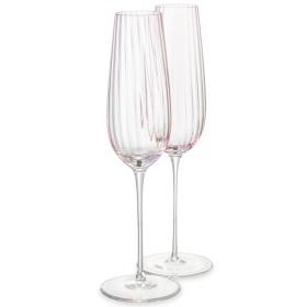 2 бокала для шампанского Nude Glass Round Up Dusty Rose Set 1204820