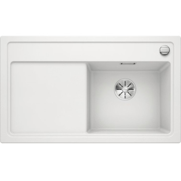 Кухонная мойка Blanco Zenar 45S Silgranit InFino White 523788