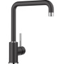 Кухонный смеситель Blanco Mili Silgranit-Look Black 526159. фото 1