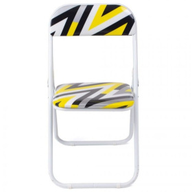 Складной стул Seletti Folding Chair Juventus Yellow 18663