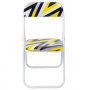 Складной стул Seletti Folding Chair Juventus Yellow 18663. фото 1
