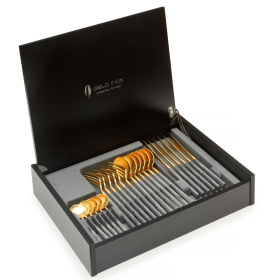 Набор столовых приборов Belo Inox Neo Grey Gold Cutlery Set NEOCGR