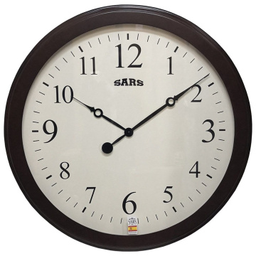 Настенные часы SARS Quartz Wall Clock 0114 Dark Walnut