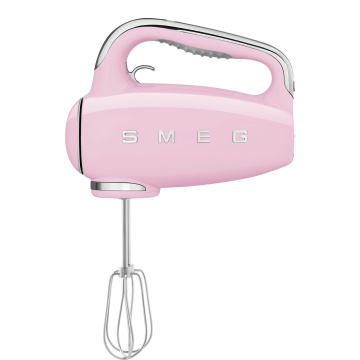 Миксер ручной Smeg Sbattitore Elettrico 50's Style Rosa HMF01PKEU