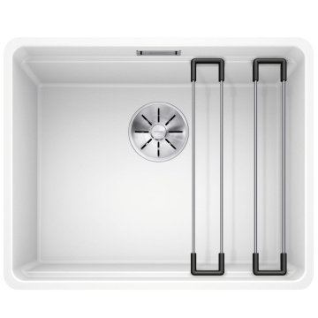 Кухонная мойка Blanco Etagon 500-F Silgranit White 526346