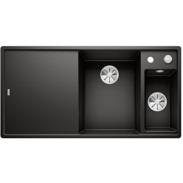 Кухонная мойка Blanco Axia III 6S Silgranit InFino Black 525850