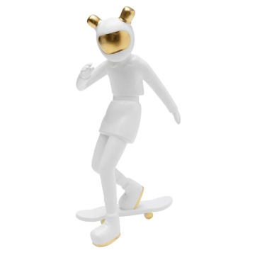 Фигурка KARE Deko Figur Skating Astronaut Wei&szlig; 54370