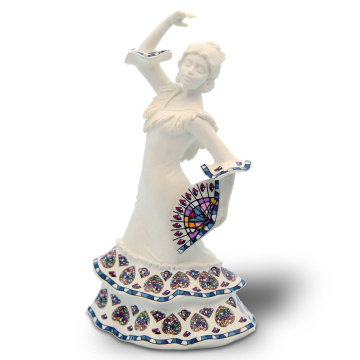 Статуэтка Nadal Sevillana Abanico Mediana Blanca 763046M