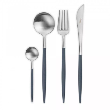 Набор столовых приборов Cutipol Goa Blue Matte Brushed GO.006.BLE