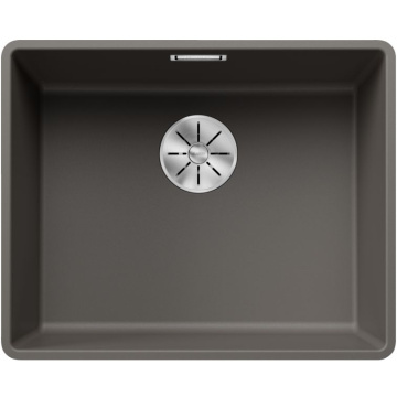Кухонная мойка Blanco Subline 500-F Silgranit InFino Volcano Grey 527352