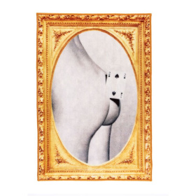 Коврик Seletti Toiletpaper Mat Two Of Spades 18195