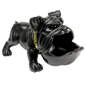 Мелочница KARE Deko Figur Hungry Dog Schwarz 56869