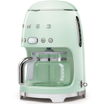 Кофеварка капельная Smeg Macchina da Caffè Filtro 50's Style Verde pastello DCF02PGEU