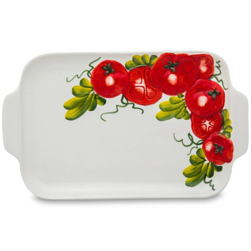 Блюдо прямоугольное Edelweiss Tomato Medium Rectangular Platter EDW-639