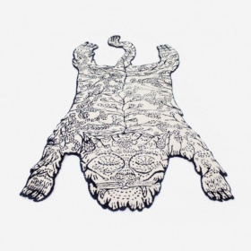 Ковер Moustache Large Tiger Rug DM01