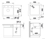 Кухонная мойка Blanco Dalago 5 Silgranit Coffee 518529. фото 5