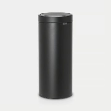 Ведро для мусора Brabantia Touch Bin New Mineral Moonlight Black 128967