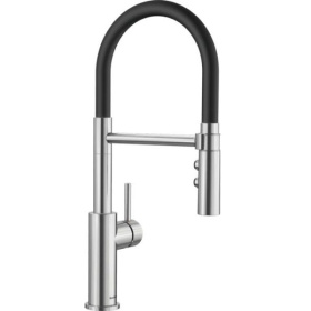 Кухонный смеситель Blanco Catris-S Flexo PVD Steel 525792