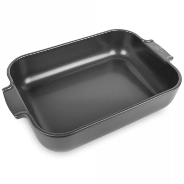 Форма для запекания Peugeot Appolia Plat four c&eacute;ramique rectangle gris 61913