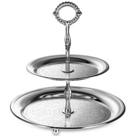 Блюдо двухъярусное Queen Anne 2 Tier Cake Stand 0/6074
