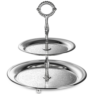 Блюдо двухъярусное Queen Anne 2 Tier Cake Stand 0/6074