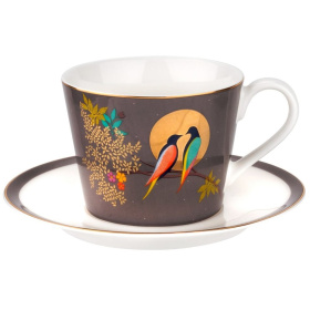 Чашка чайная с блюдцем Portmeirion Sara Miller London Chelsea SMCDY78924-XG