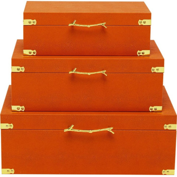 Набор шкатулок KARE Box Noah Orange Set 56259