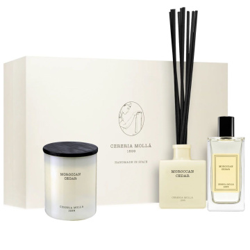 Подарочный арома-набор Cerer&iacute;a Moll&aacute; 1899 Moroccan Cedar Gift Set SET3C-MC