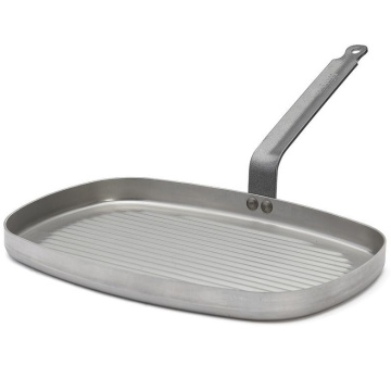 Сковорода-гриль De Buyer Carbone Plus Steel "Grill" Frypan 5540.38