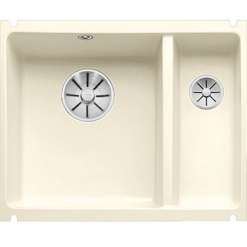 Кухонная мойка Blanco Subline 350/150-U Ceramic PuraPlus InFino Magnolia Glossy 523742