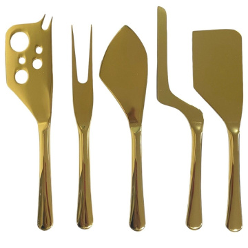 Набор ножей для сыра Herdmar Muh Gold PVD Cheese Knives Set 2410000-gld