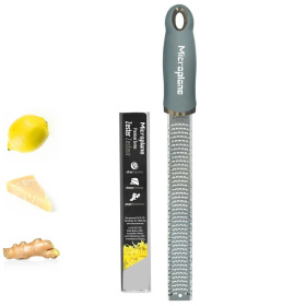 Терка для цедры и сыра Microplane Premium Classic Citrus Zester Eucalyptus Green 46727
