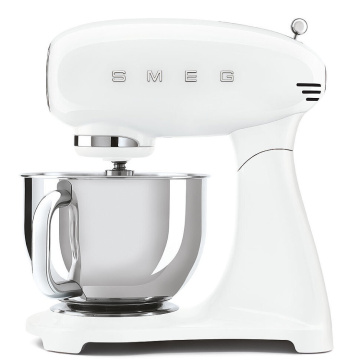 Миксер планетарный Smeg Impastatrice Full Color 50's Style Bianco SMF03WHEU