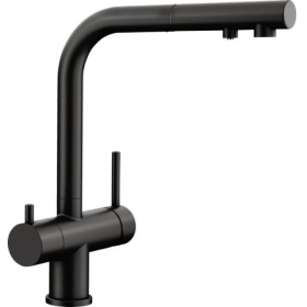 Кухонный смеситель Blanco Fontas-S II Black Matt 526672