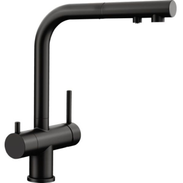 Кухонный смеситель Blanco Fontas-S II Black Matt 526672