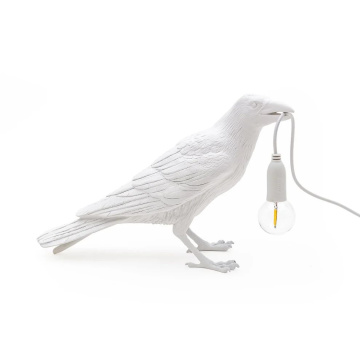 Настольная лампа Seletti Bird Lamp White Waiting 14732