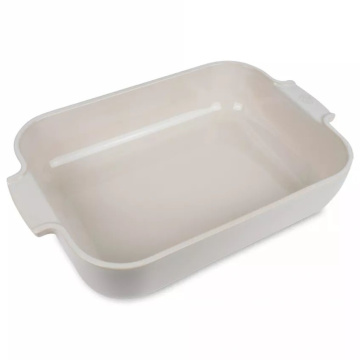 Форма для запекания Peugeot Appolia Plat four c&eacute;ramique rectangle &eacute;cru 61210