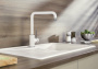 Кухонный смеситель Blanco Mili Silgranit-Look White 525127. фото 4
