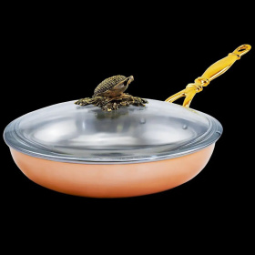 Сковорода с крышкой Кольчугинский Мельхиор KM111761