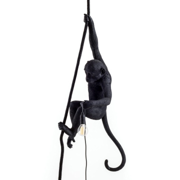 Подвесной светильник Seletti The Monkey Lamp Black Ceiling Version 14923