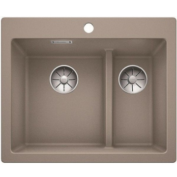 Кухонная мойка Blanco Pleon 6 Silgranit Split Tartufo 521696